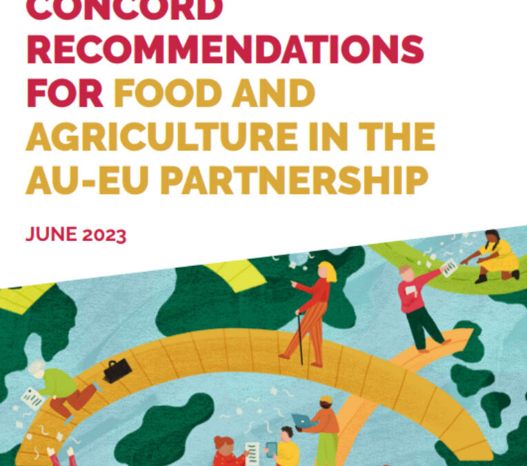CONCORD Recommendations for Food and Agriculture in the AU-EU Partnership