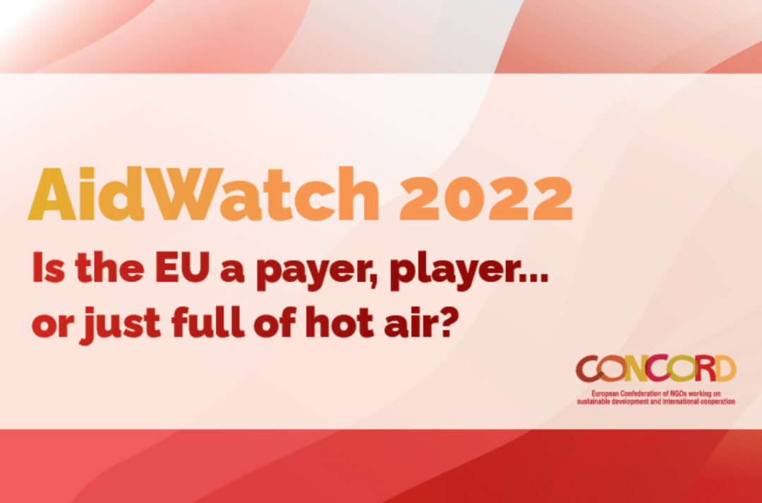 AidWatch 2022 | 1 euro in every 6 not going towards those left furthest behind